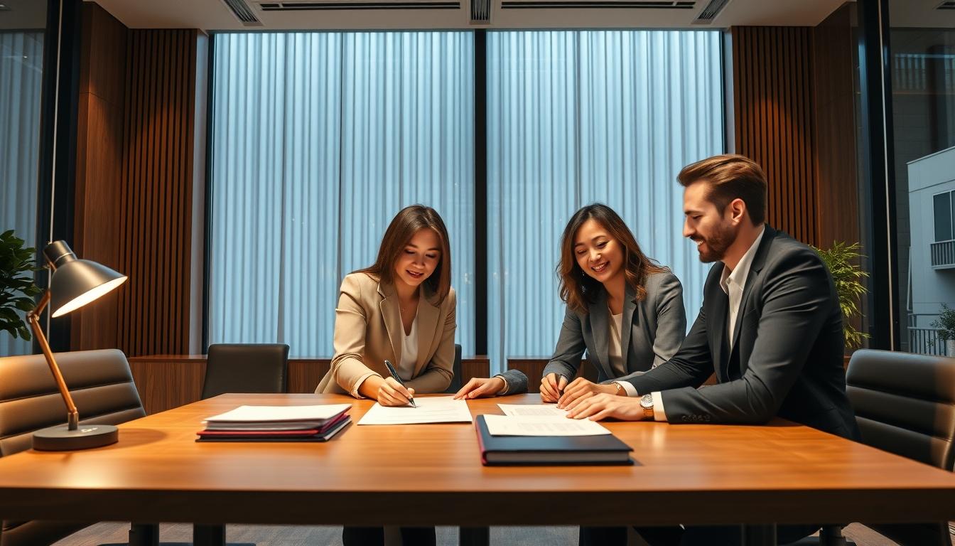 Family elder care planning discussion